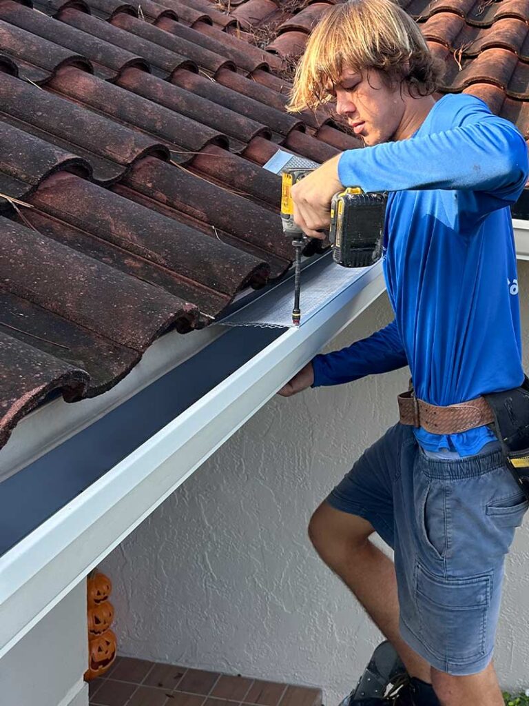 Gutter Guard Gutter Rx | Fits 5 And 6 Inch Gutters | DIY Or Pro ...